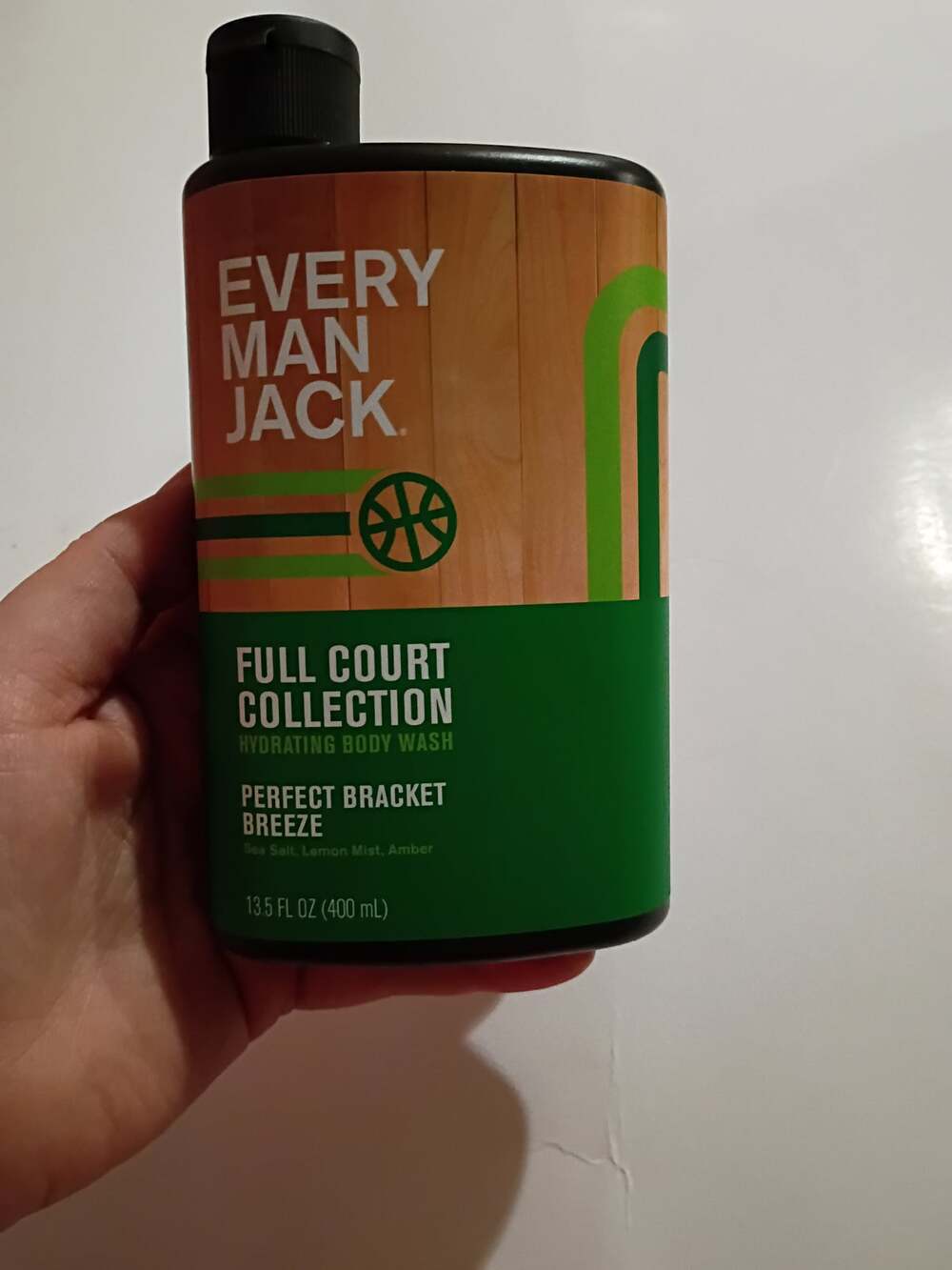 Every Man Jack Full Court Collection Perfect Bracket Breeze Body Wash 13.5 oz